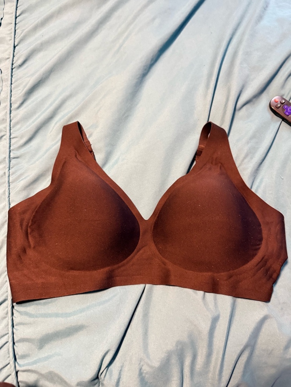THIRD LOVE Seamless Black (I promise lol) Wireless T-Shirt Bra 42DDD/F